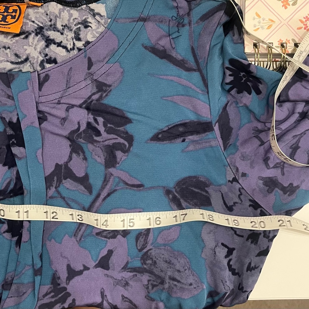 Tory Burch Floral Long Sleeve Dress - Picture 9 of 9